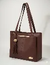 Fancy silling hand bags brown