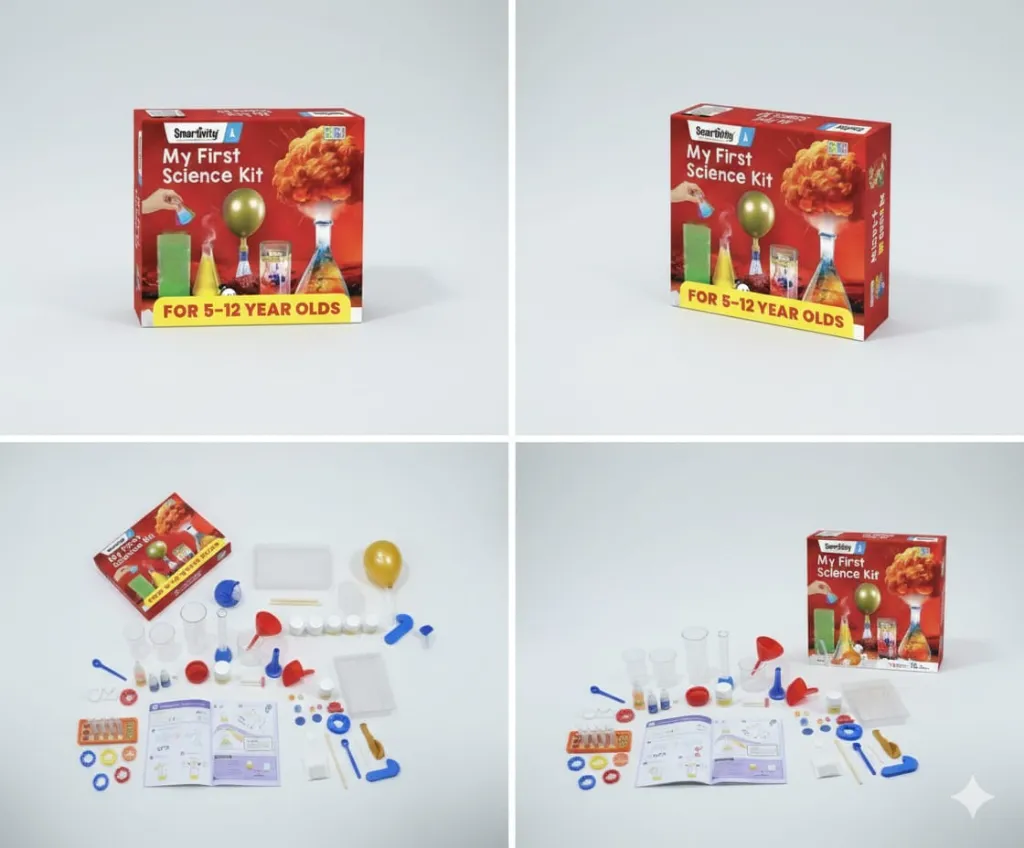 Smartivity My First Science Kit | Science Experiment Kit for Kids 5 to 13 Years Old | Birthday Gifts for Boys & Girls | STEM Educational Toy for Kids 5,6,7,8,9,10,11,12,13 Years Old