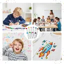 Marker Pen 48 PCS Drawing set Nib Sketch Pens Dual Tip Art Markers-48 48 PCS and Calligraphy Marker Sketch Pens